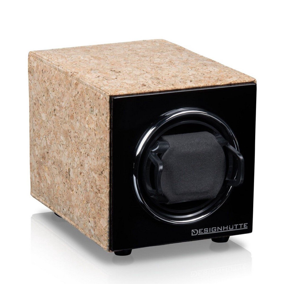 Designhütte - 70005-201 - Horlogeopwinder - Manhattan - Kurk - Zwart