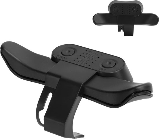 Controller Achterknoppen - Verlengtoetsen Paddles - Verbeterde Gamecontrole - Programmeerbare Turbo Functie - Compact Ontwerp - Zwart — afbeelding 2