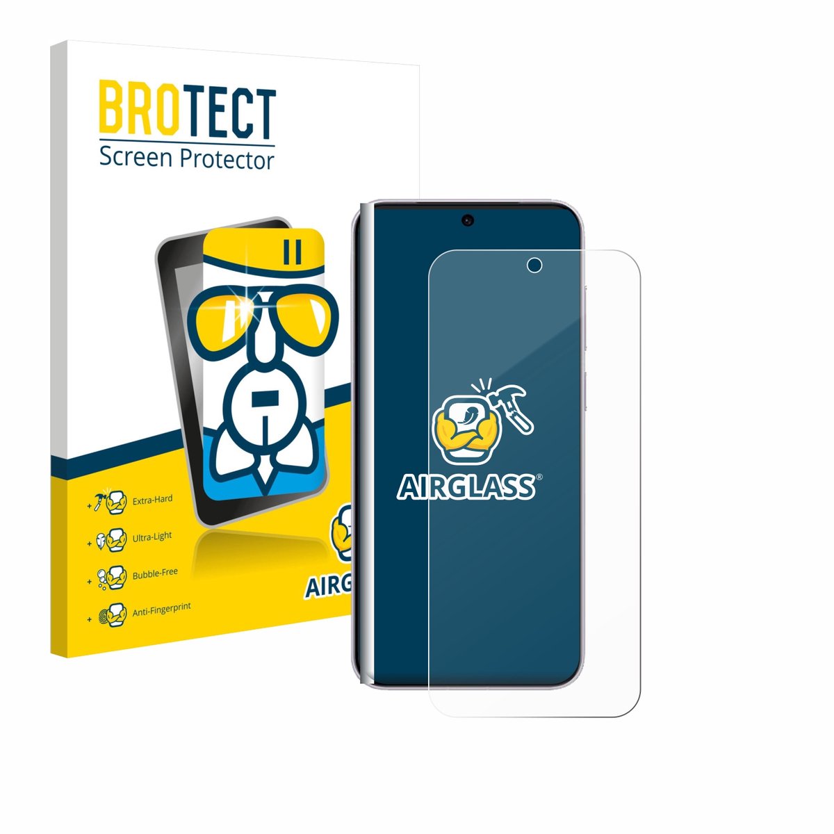 Screenprotector voor Vivo X300 Pro Beschermglas transparant