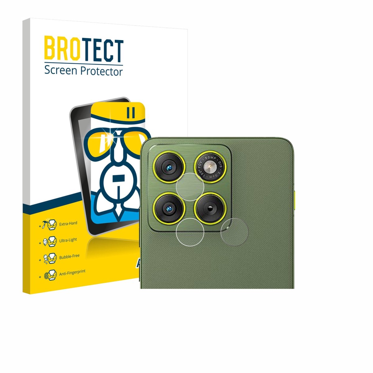 Screenprotector voor Motorola Edge 70 (ALLEEN Camera Lens) Beschermglas transparant
