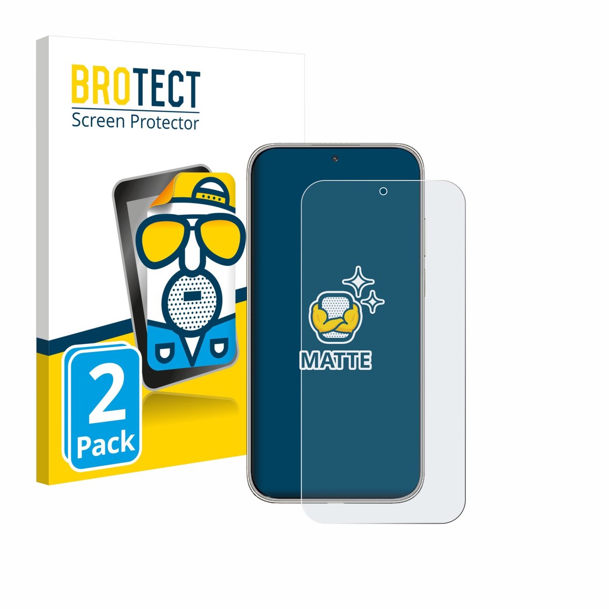 BROTECT - Screenprotector voor Huawei Mate 70 Air - Folie Beschermfolie matte 2 Stuks