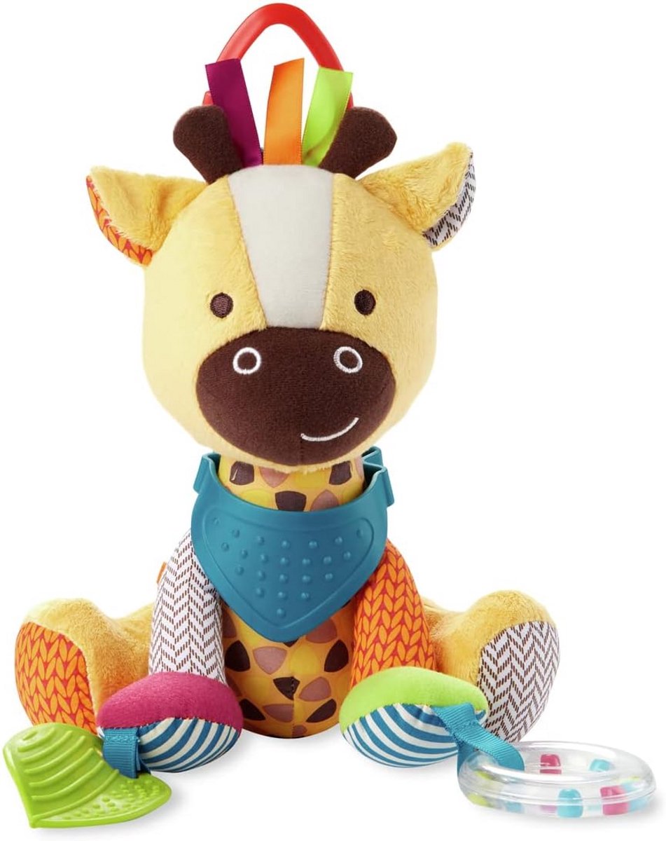 Bandana Buddies Giraffe Speelgoed voor Baby's en Peuters - Meerkleurig
