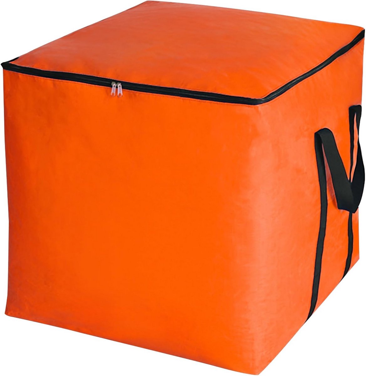 Opbergzak met ritssluiting en handgrepen - 125L - 50x50x50 cm - waterdicht
