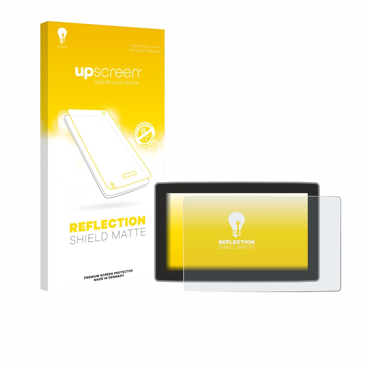 upscreen - Screenprotector voor Skoda Superb 13" 2025 - Folie Beschermfolie anti glare matte