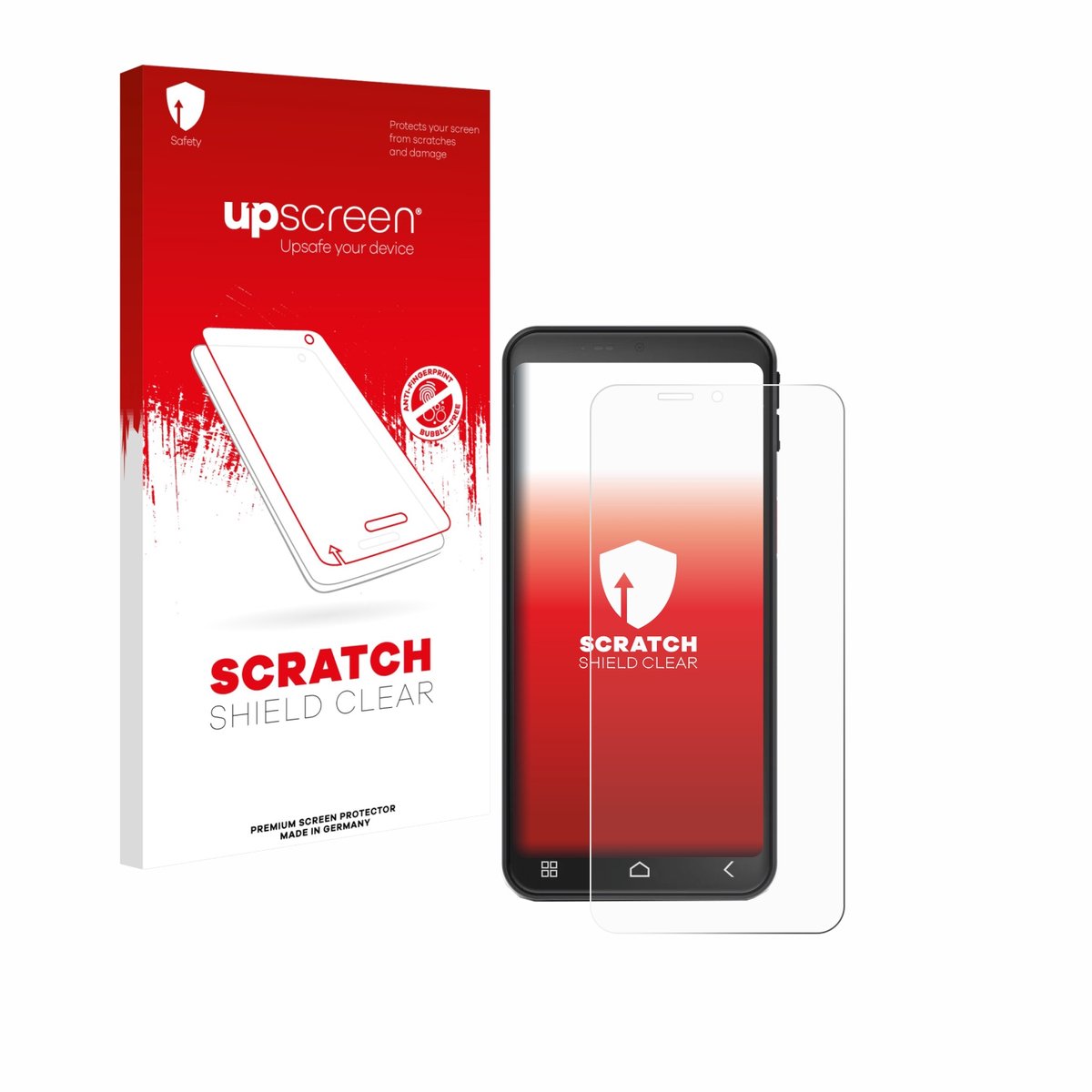 upscreen - Screenprotector voor Emporia Smart ME7 - Folie Beschermfolie transparant