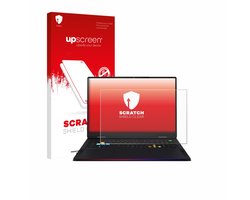 upscreen - Screenprotector voor MSI Raider A18 HX - Folie Beschermfolie transparant
