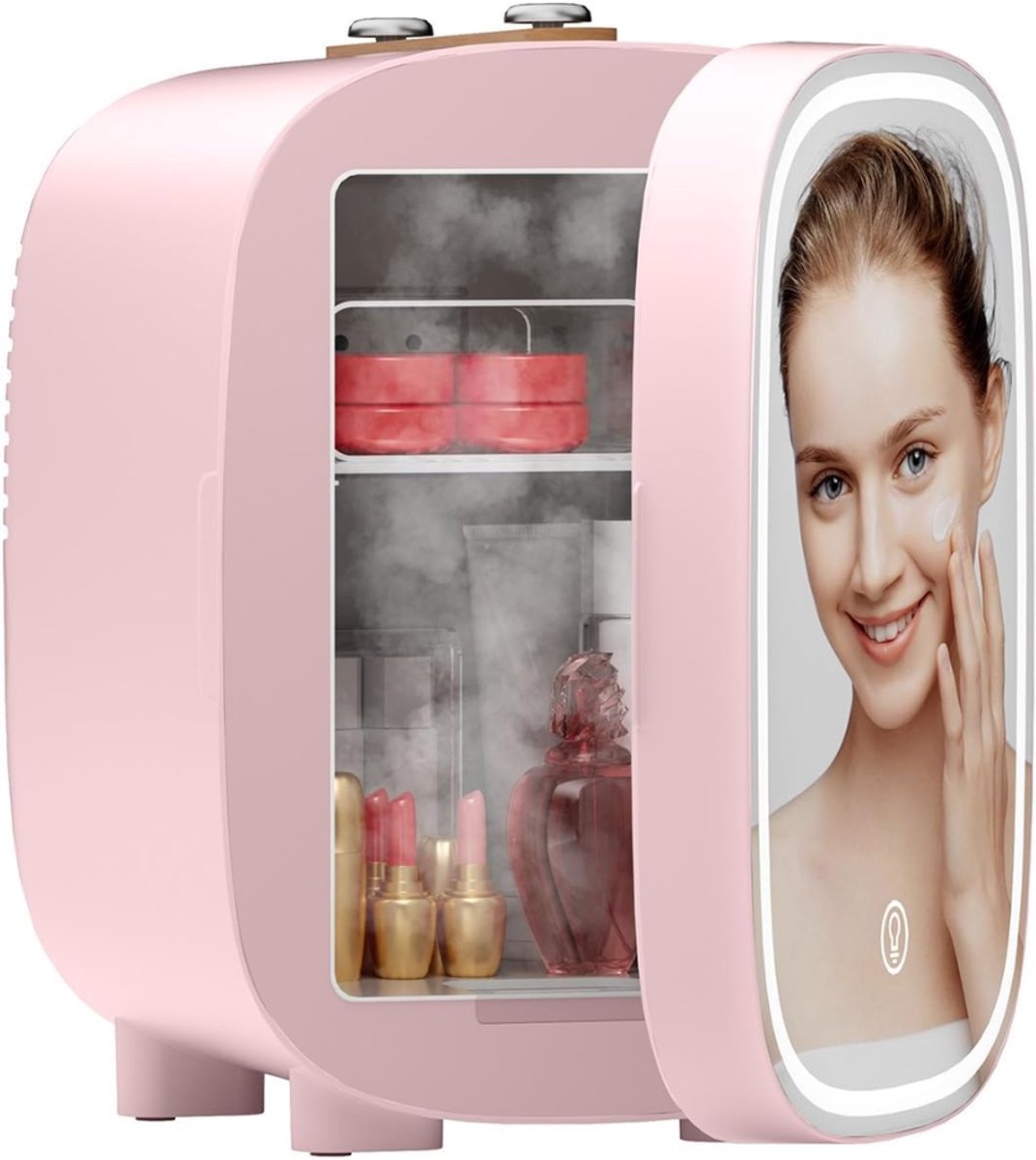 VH Supplies® Skincare Fridge - Mini Koelkast - Beauty Fridge - 4L - 12V/220V