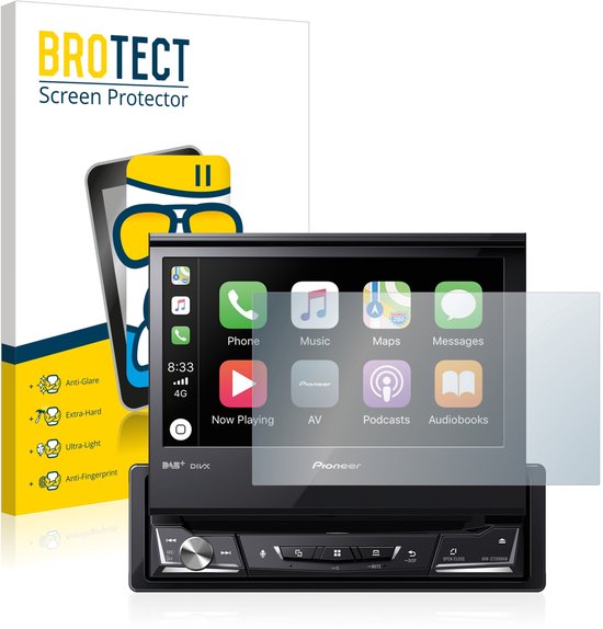 Foto: Brotect screenprotector voor pioneer avh z7200dab folie beschermfolie beschermglas matte