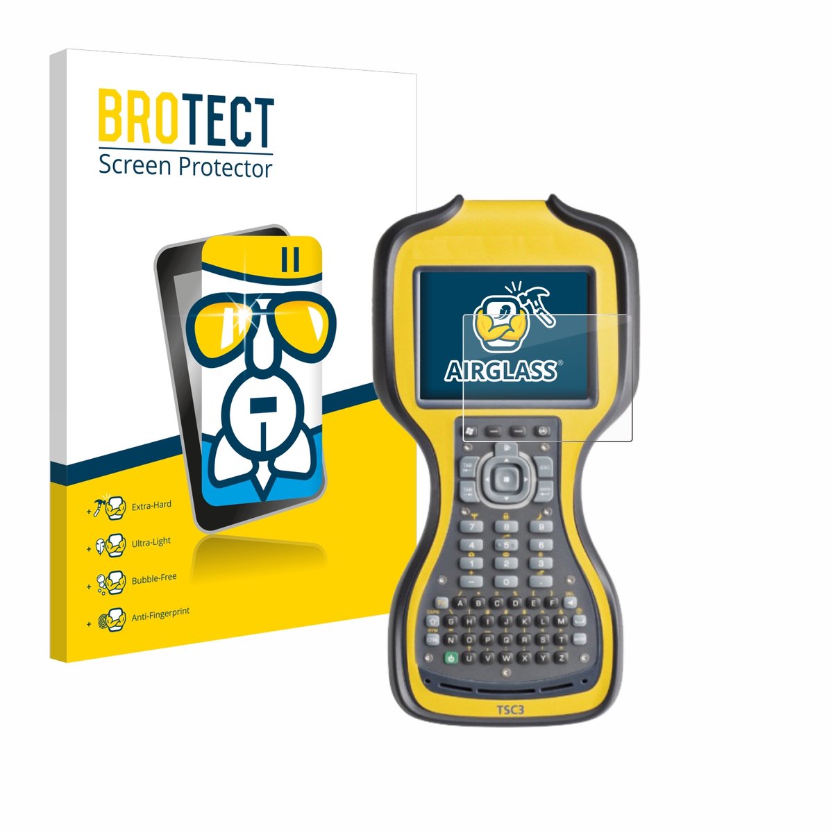 Screenprotector voor Trimble TSC3 Beschermglas transparant
