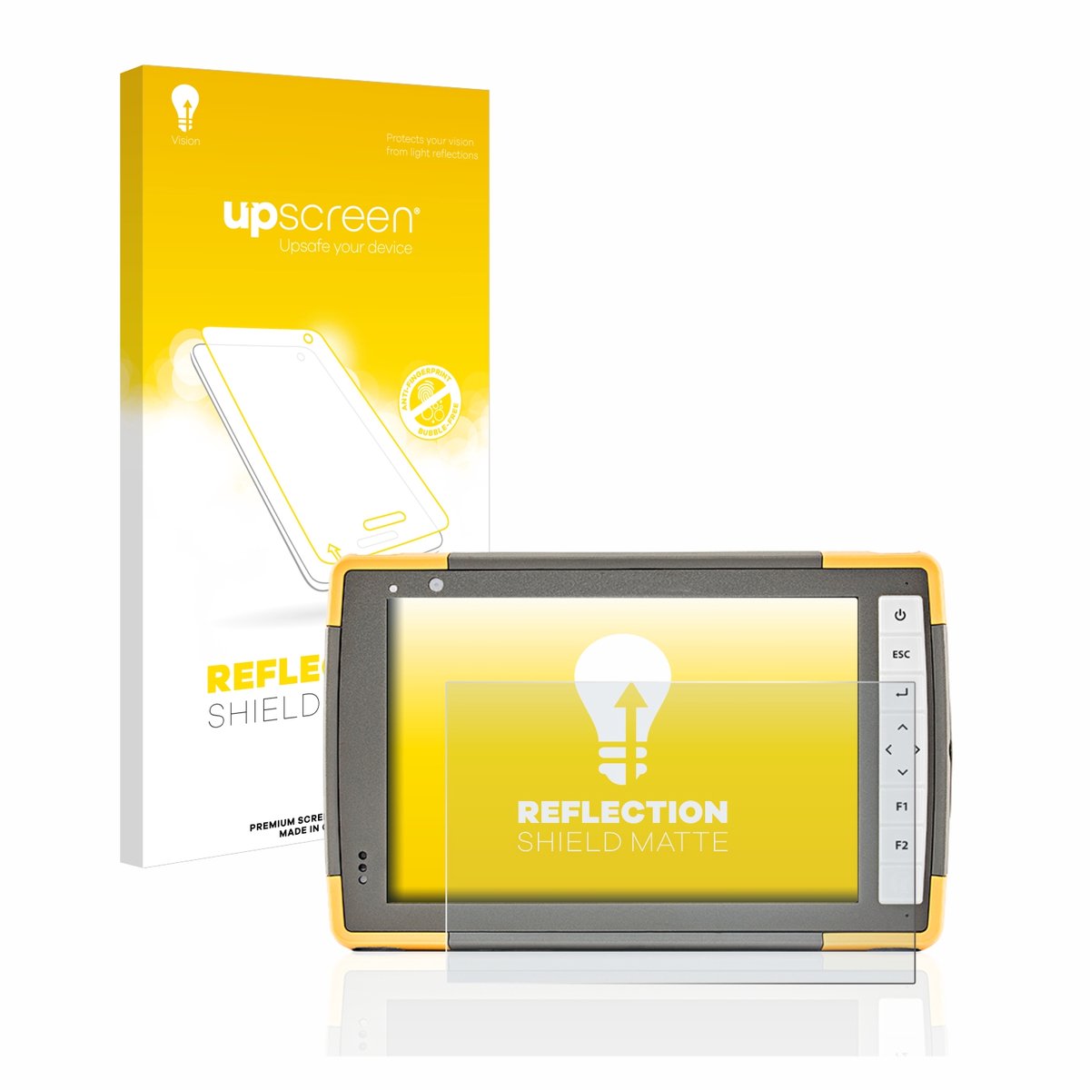upscreen - Screenprotector voor Topcon FC-5000 - Folie Beschermfolie anti glare matte