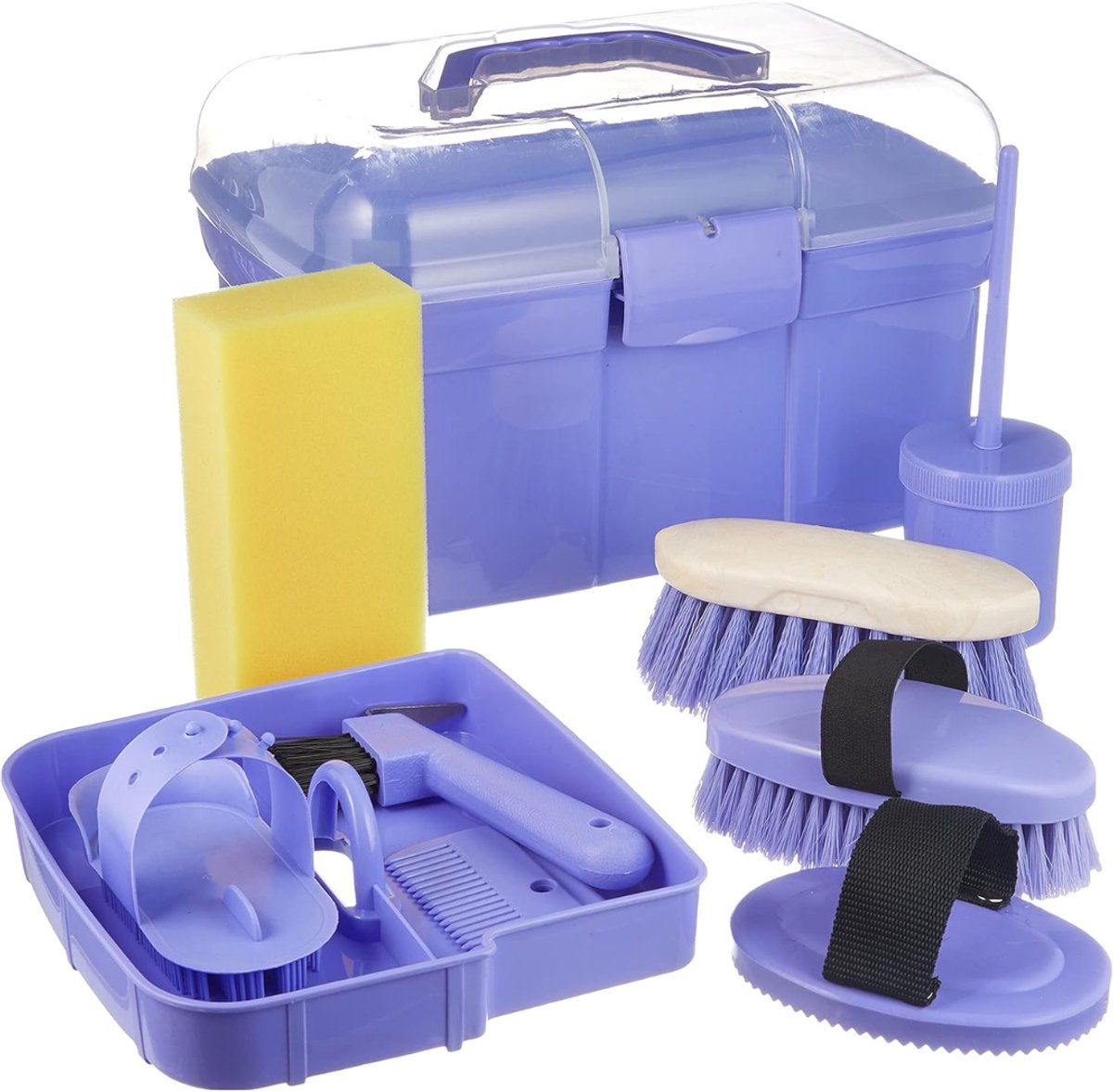SCH® Paarden spullen - Paars - 31cm x 22cm x 20 cm