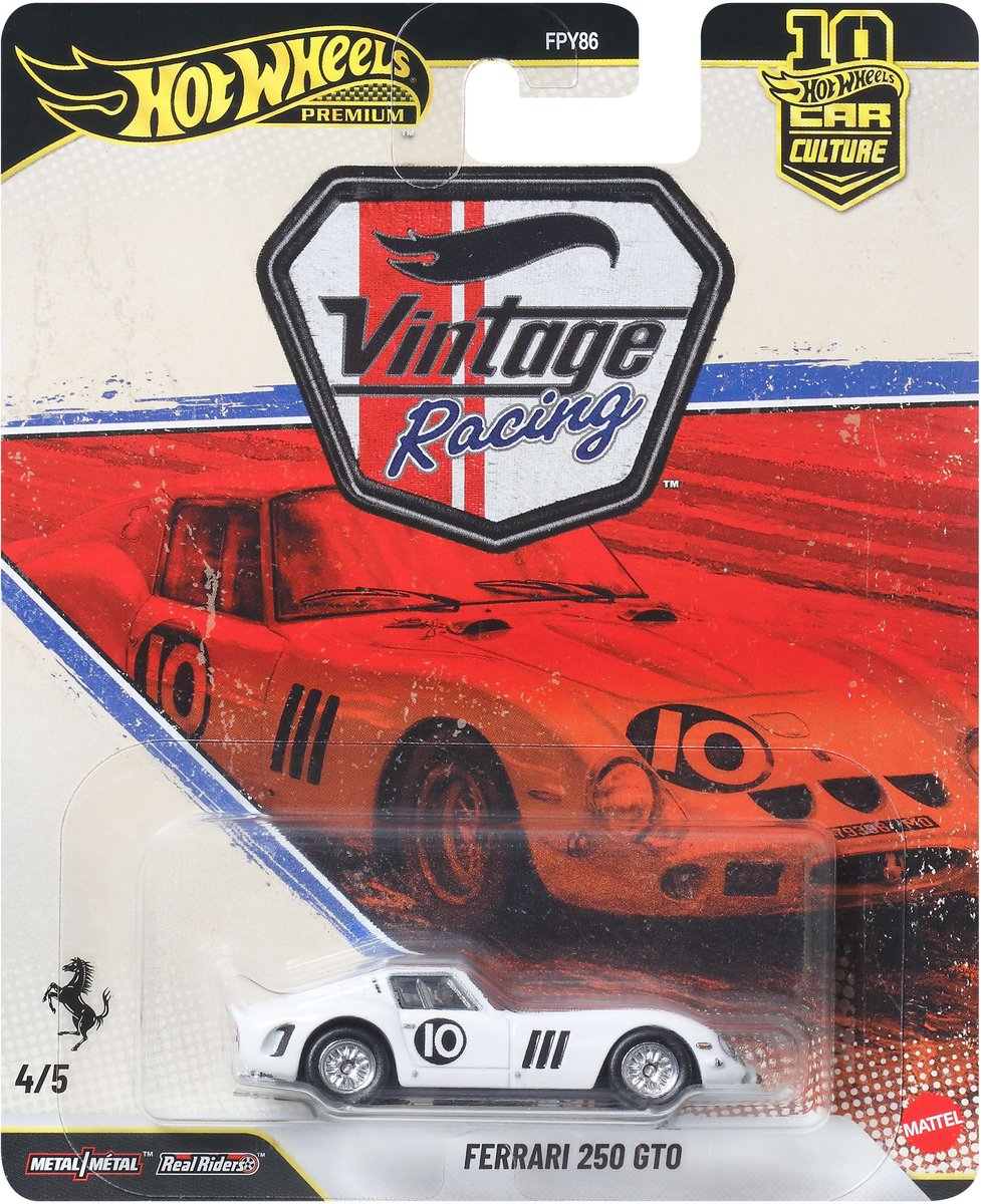Hotwheels Premium Vintage Racing Tt New Tool 4