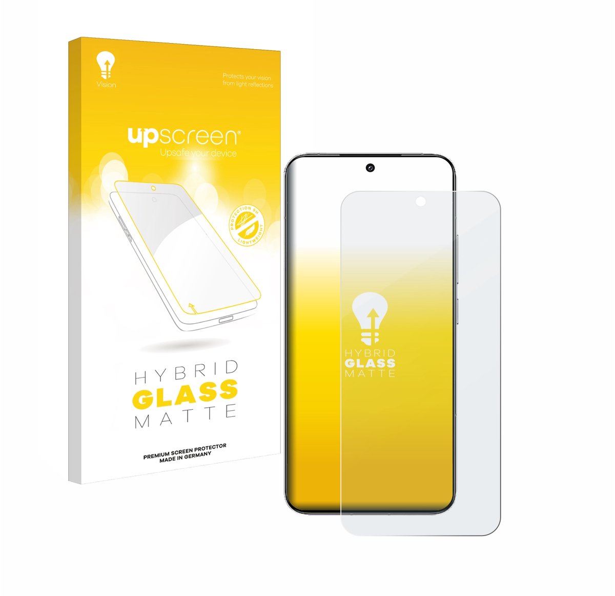 upscreen - Screenprotector voor Xiaomi 15 - Folie Beschermfolie Beschermglas matte