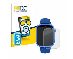 BROTECT - Screenprotector voor Banlvs 4G Kids Smartwatch 1.83" - Folie Beschermfolie Beschermglas matte 3 Stuks