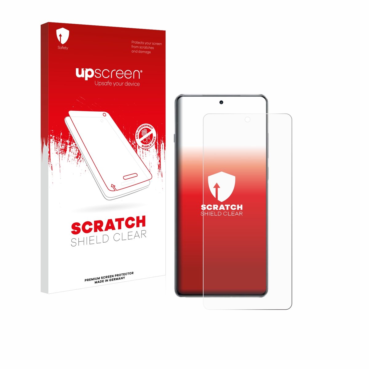 upscreen - Screenprotector voor OnePlus 13R - Folie Beschermfolie transparant