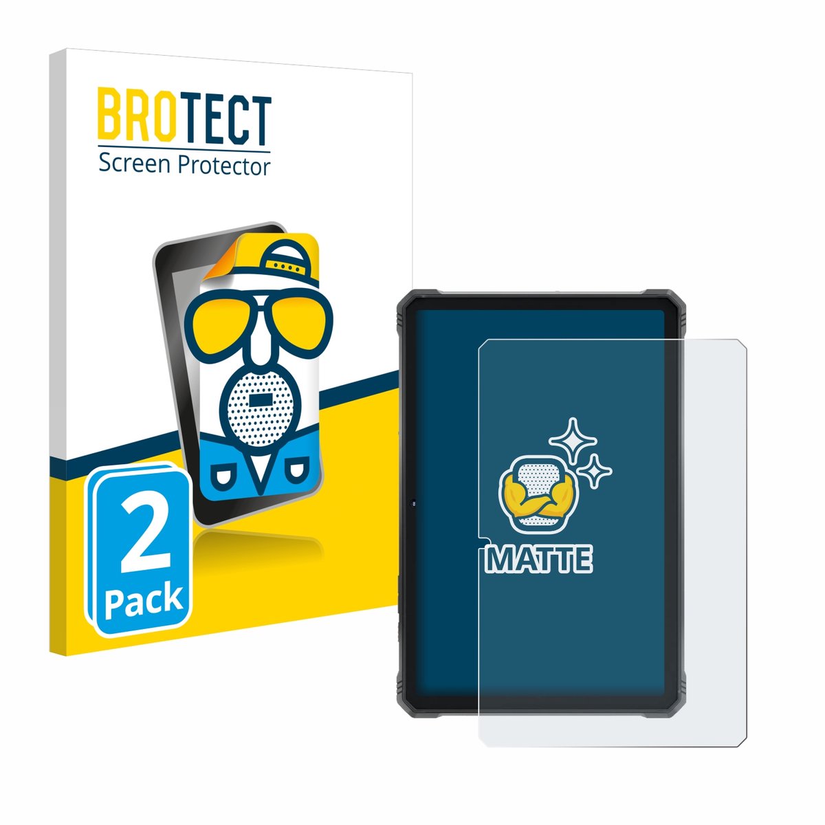 BROTECT - Screenprotector voor Hotwav R9 Pro - Folie Beschermfolie matte 2 Stuks