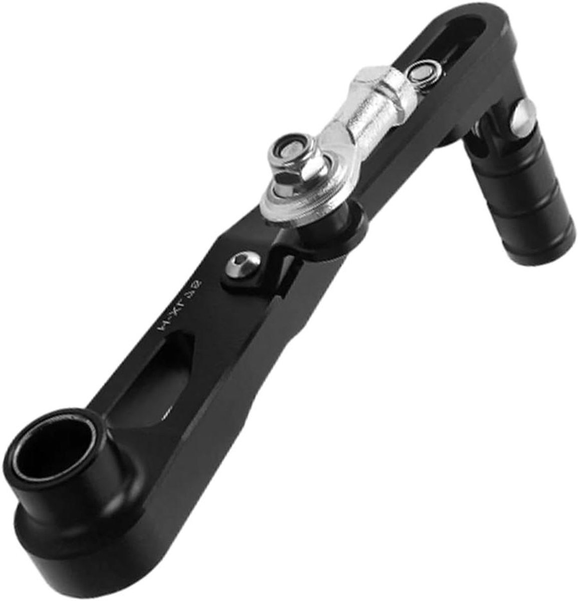 Allecto- Motorfiets Versnellingsbak Versteller - Aluminium Legering - Vervanging Hendel - Compatibel met Honda - XL750 Transalp 2023 2024 2025 - Zwart.