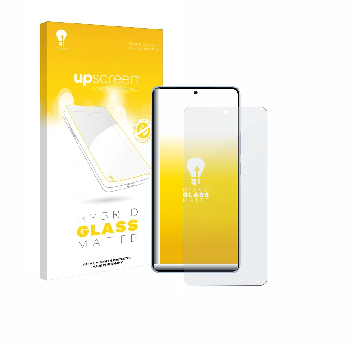 upscreen - Screenprotector voor Vivo iQOO Neo 11 - Folie Beschermfolie Beschermglas matte