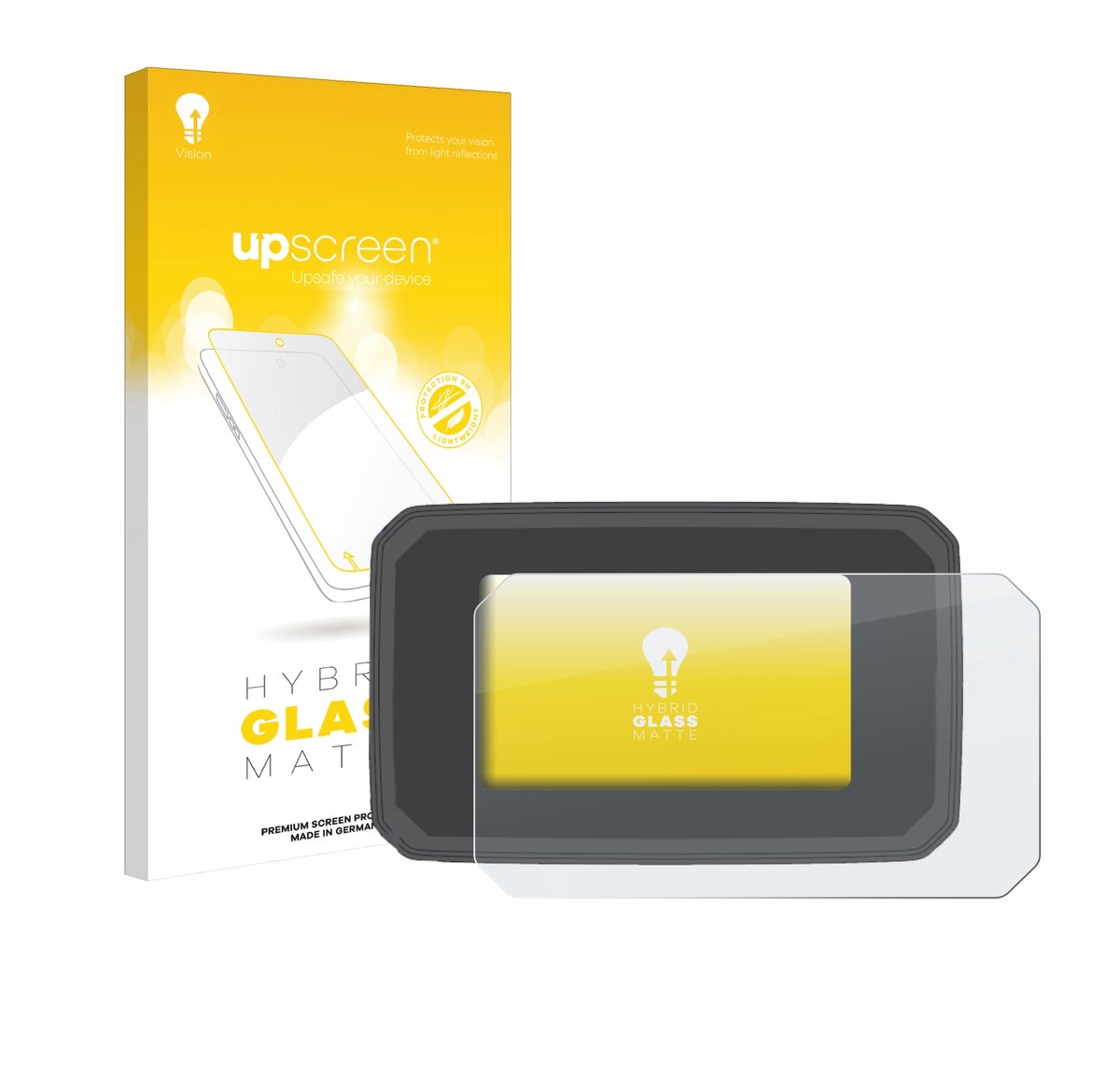 upscreen - Screenprotector voor Honda CB125R 2024 - Folie Beschermfolie Beschermglas matte