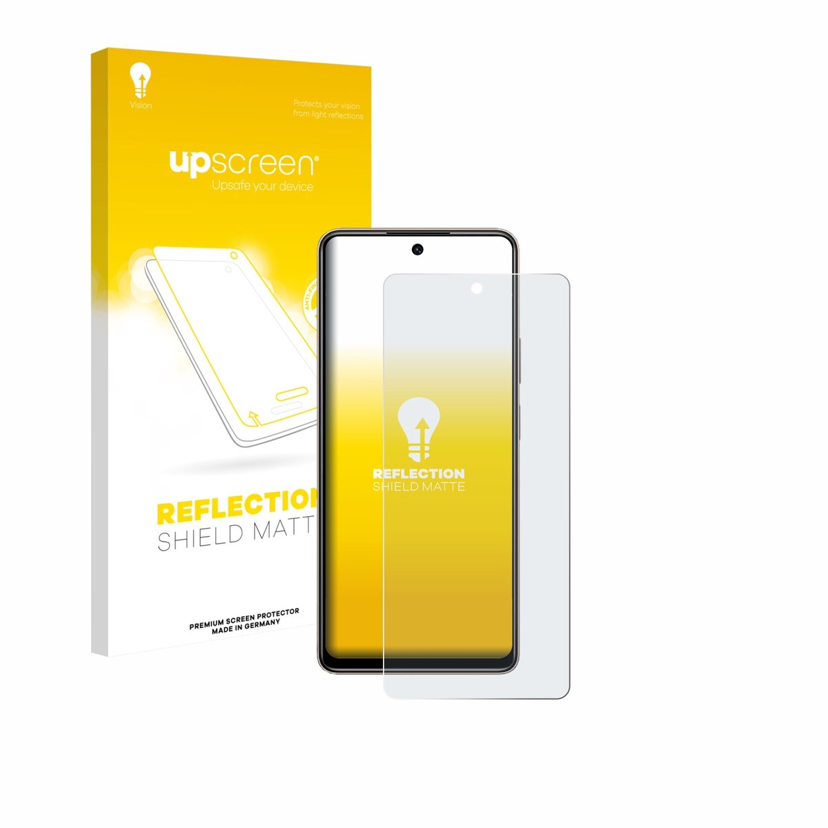 upscreen - Screenprotector voor Tecno Pova 7 - Folie Beschermfolie anti glare matte