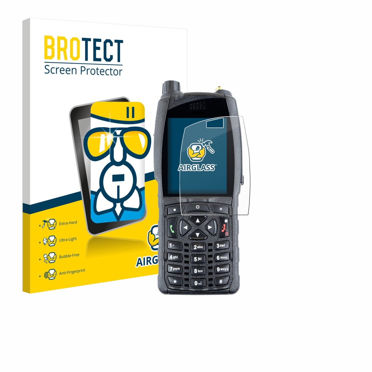 Screenprotector voor Sepura SC2020 Beschermglas transparant
