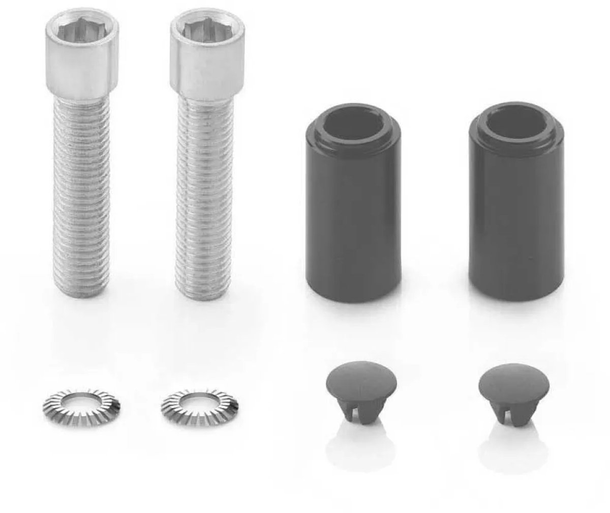 Rizoma Bsn909b Stealth Naked Achteruitkijkspiegeladapter Zilver