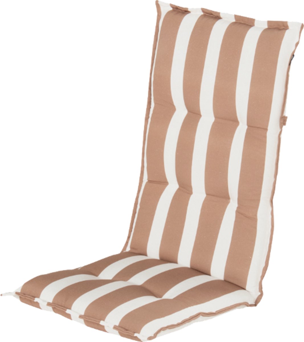 Hartman Coussin de chaise de jardin - Roma cappuccino - 123x50x8cm - dossier haut