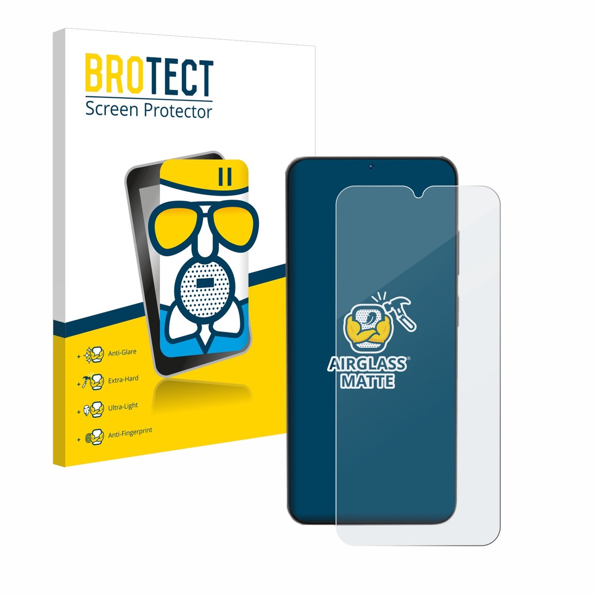 BROTECT - Screenprotector voor Doogee N55 - Folie Beschermfolie Beschermglas matte