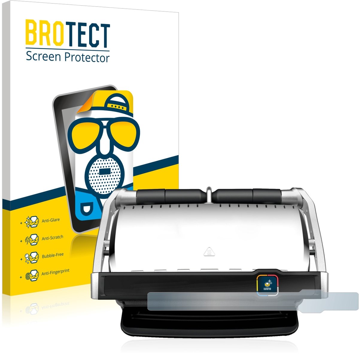 BROTECT - Screenprotector voor Tefal OptiGrill Elite XL - Folie Beschermfolie matte