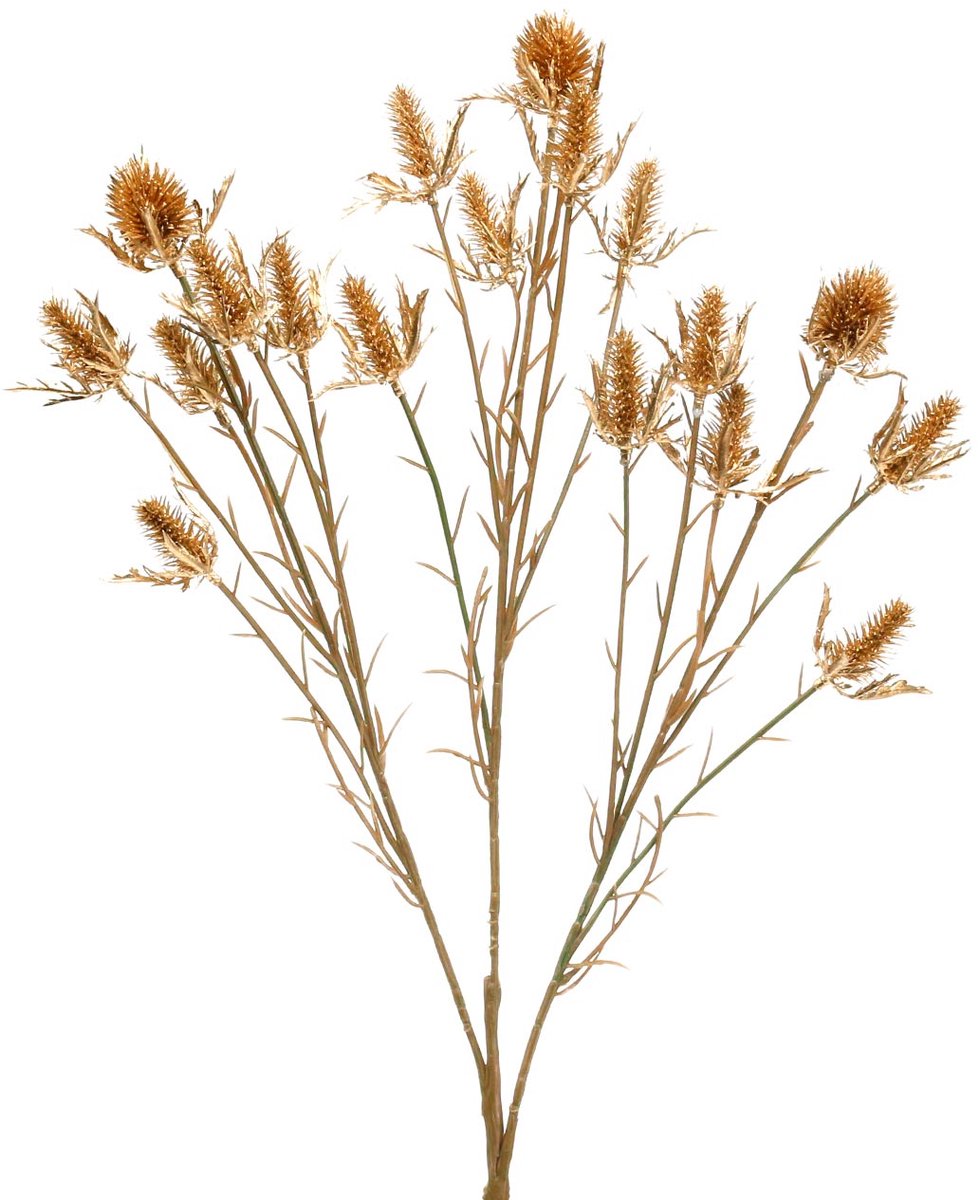 Viana Distel kunsttak Goud L71.5cm