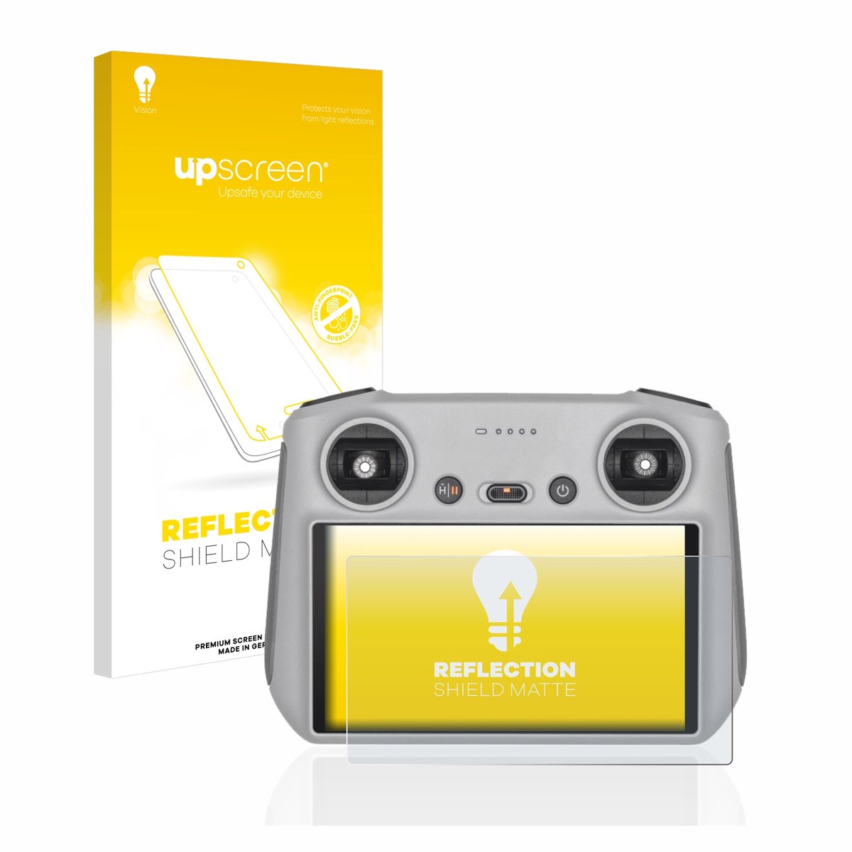 upscreen - Screenprotector voor DJI RC Controller - Folie Beschermfolie anti glare matte