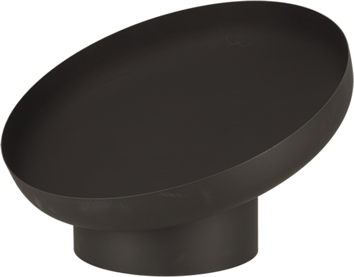Esschert Design Vasque à feu inclinée - Acier - Noir