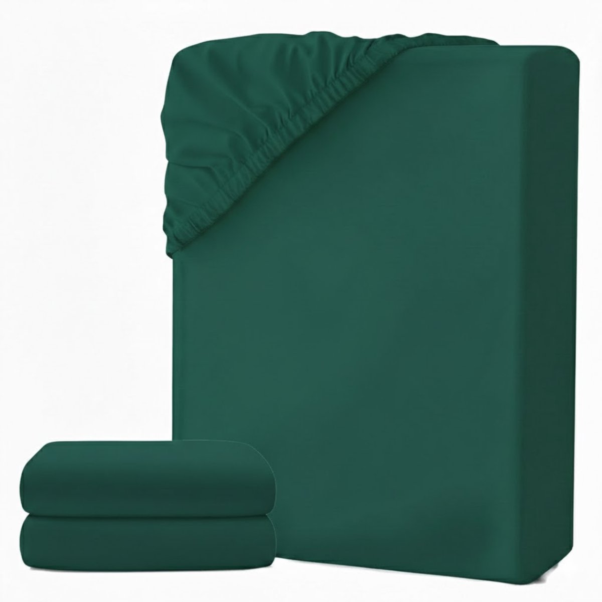 NBAP® Matrasovertrek 180x200 - Hoeslaken - Matrashoes - Super Zacht -Groen