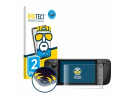 BROTECT - Screenprotector voor Valve Steam Deck / OLED - Folie Beschermfolie transparant volledig dekking - 2 Stuks