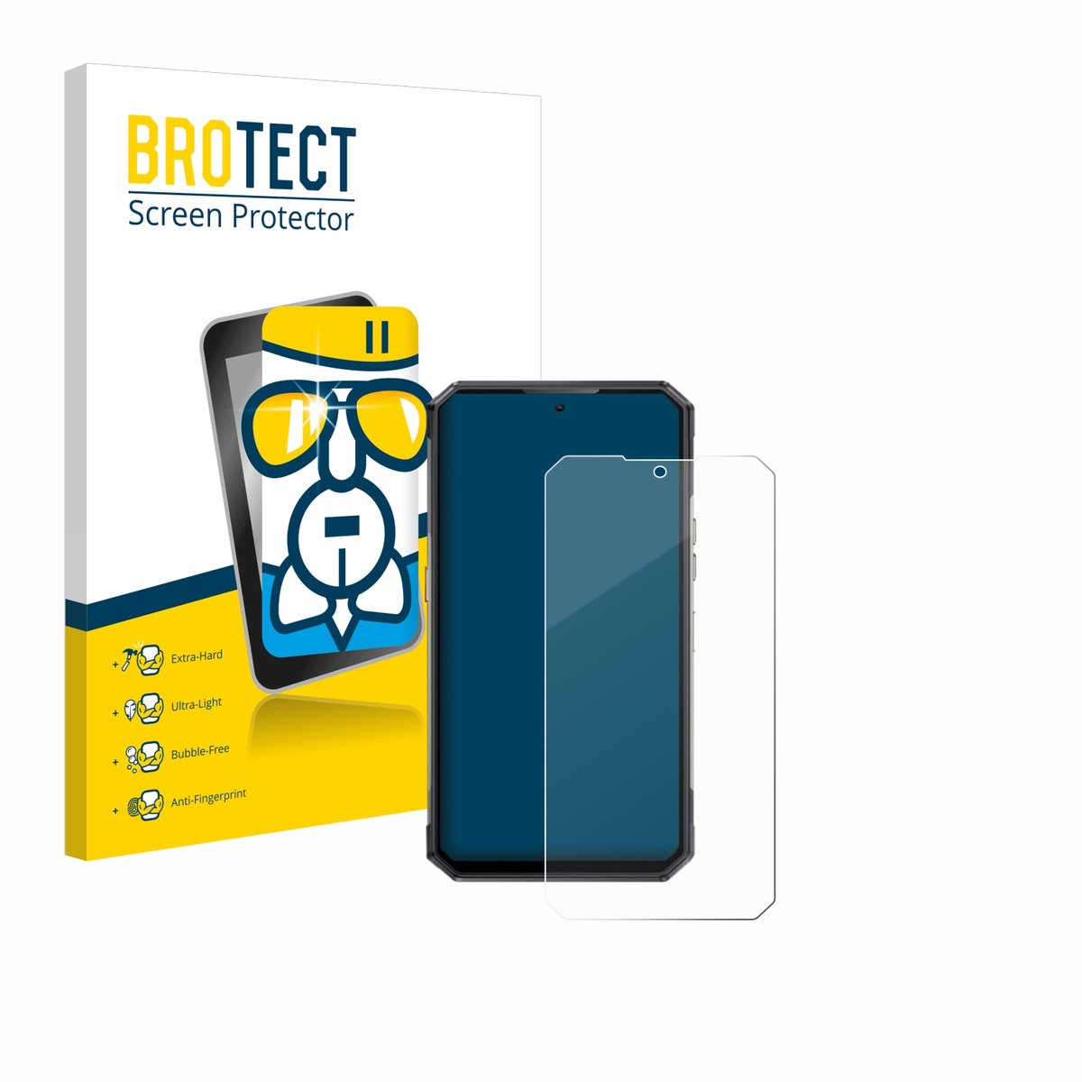 Screenprotector voor Oukitel WP30 Pro Beschermglas transparant