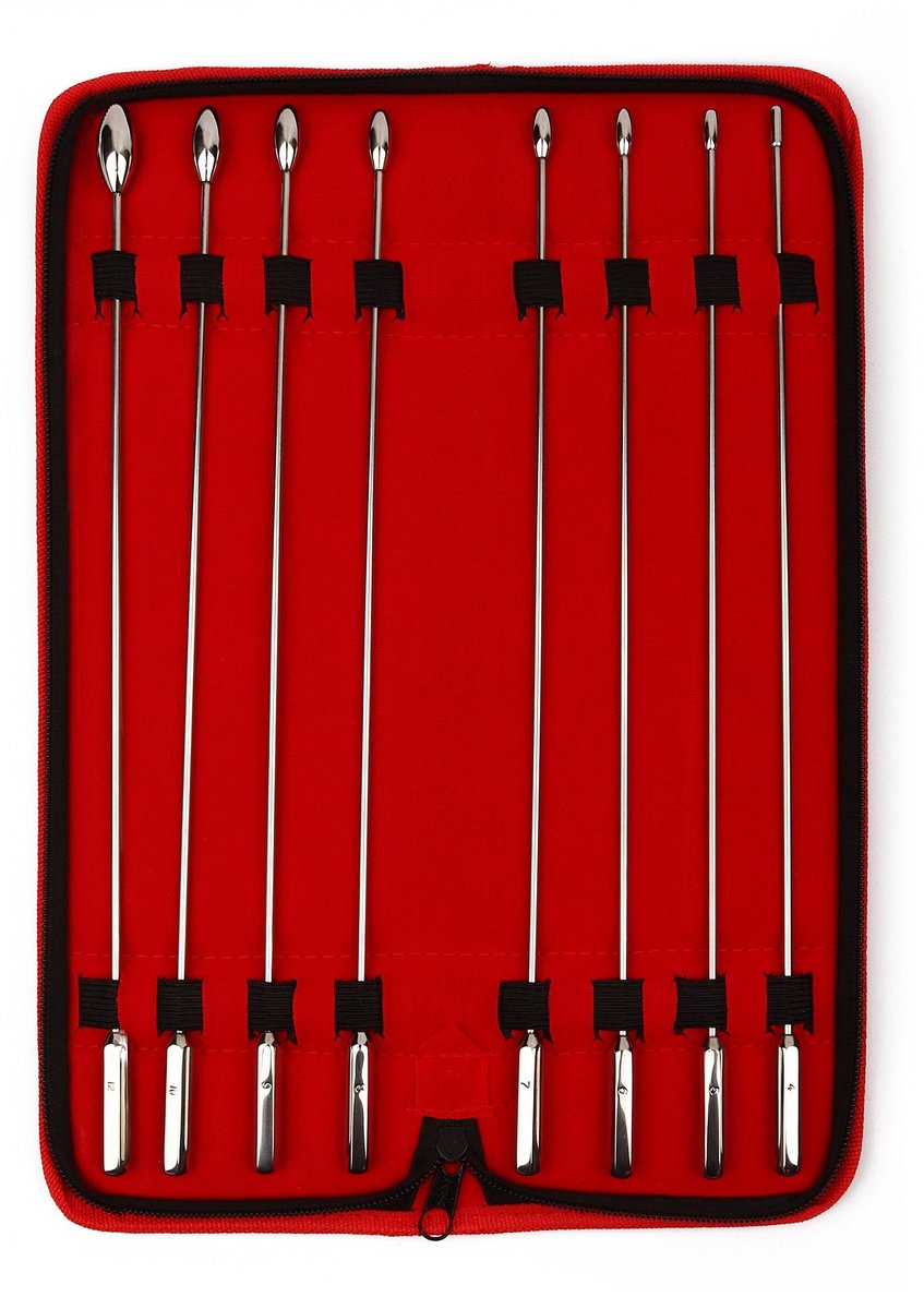 Rosebud Urethral Sounds 8 pcs