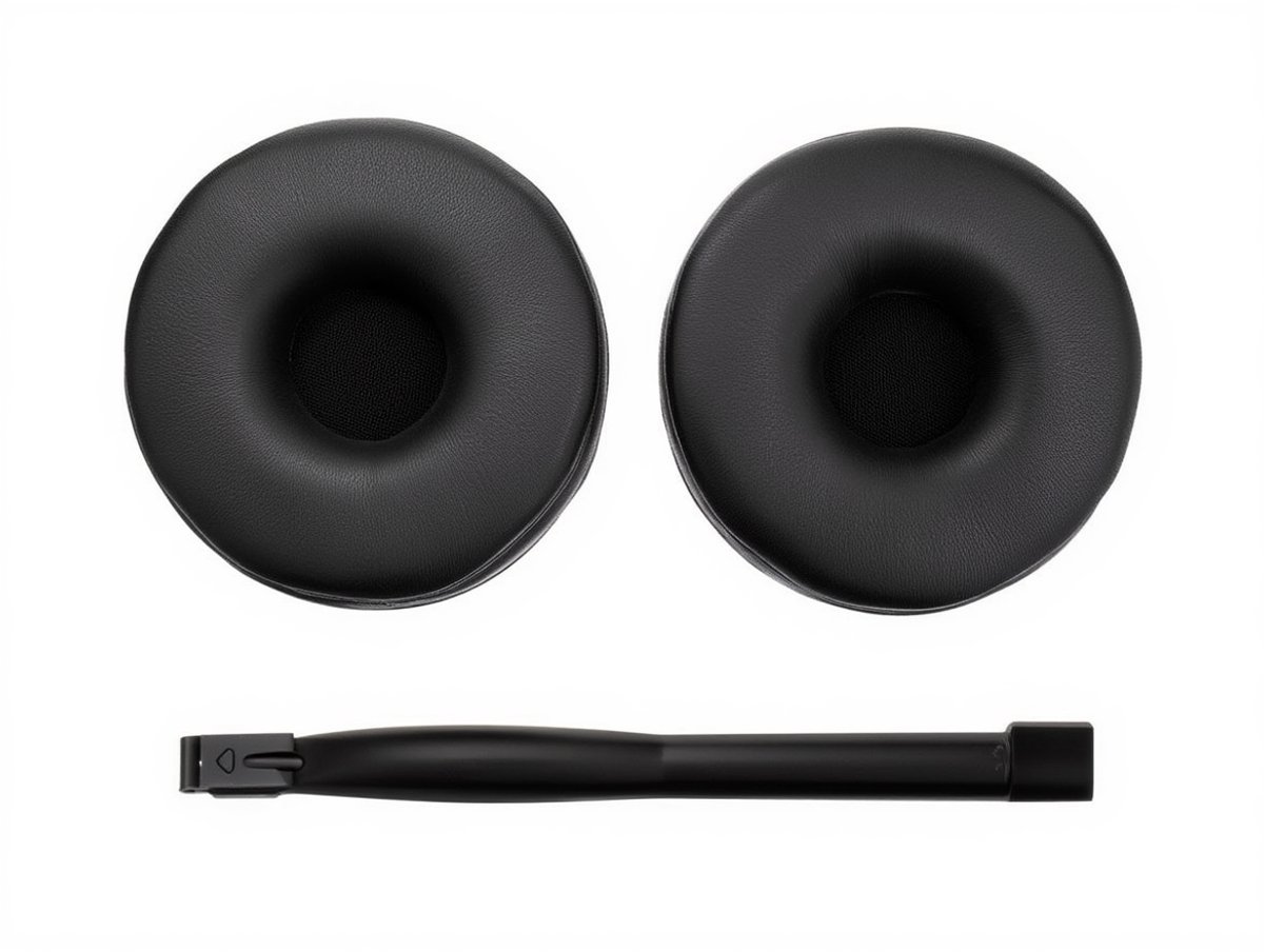 Set Oorkussens voor Jabra Koptelefoon - Engage 65 Oorkussen - Engage 65/75/55 - Proteïneleer met traagschuim