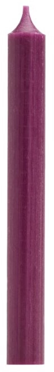 Branded by Dinerkaars 2,1 x 19,5 cm Aubergine – Paars – 6 Branduren – Paraffine – Ø 2,1 cm – Set van 18