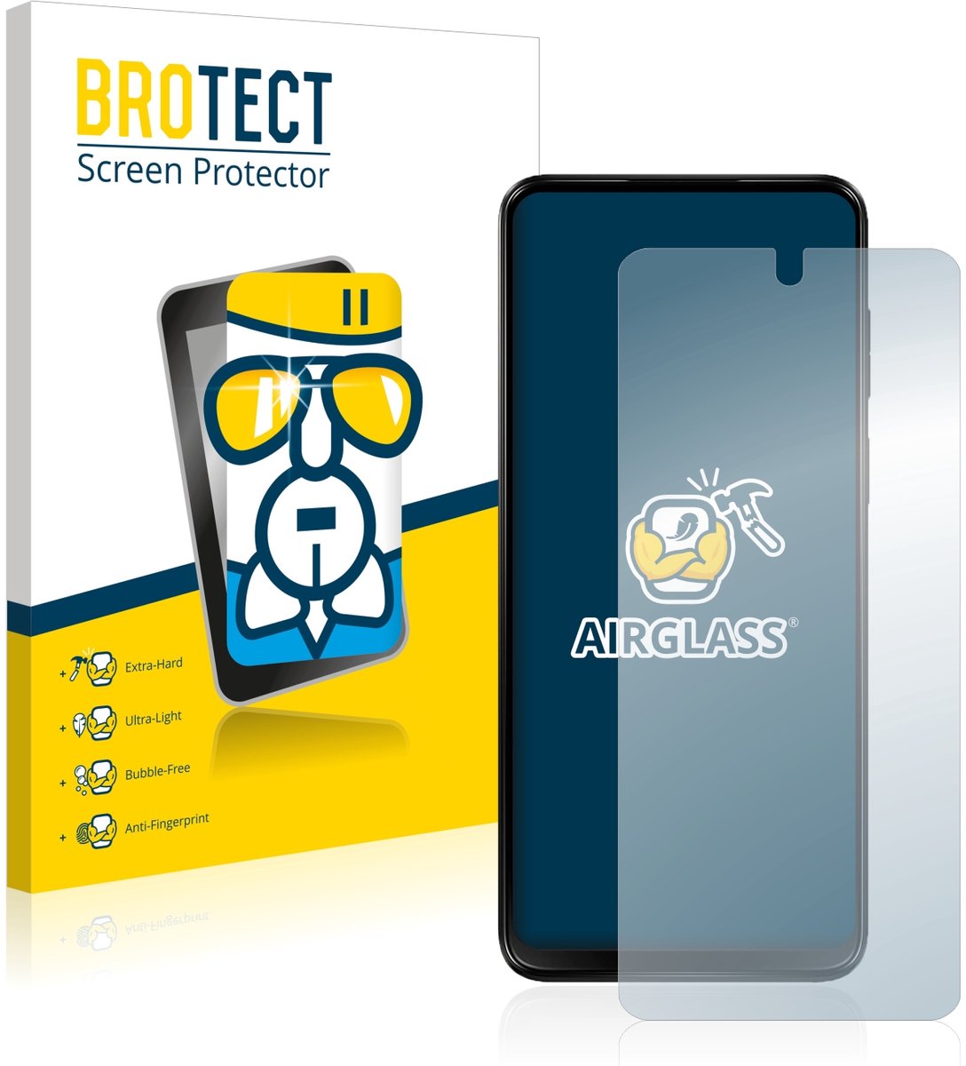 Screenprotector voor Motorola Moto G13 Beschermglas transparant