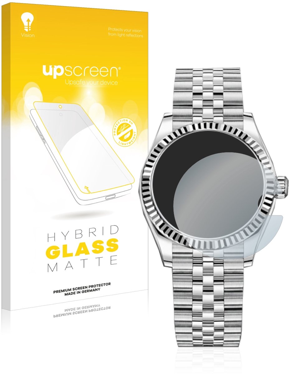 upscreen - Screenprotector voor Rolex Datejust 31 - Folie Beschermfolie Beschermglas matte