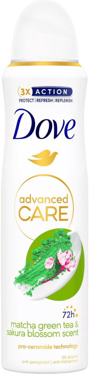 Dove Deodorant Spray Matcha & Sakura 150 ml