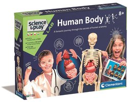 Clementoni Wetenschap Set - Human Body - Experimenteerset - 1 stuk - Educatief speelgoed