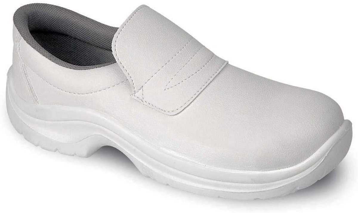 Veiligheidsschoenen S2 SRC Zwart Maat 44 met Elastische Teenkap - Ademend en Antislip