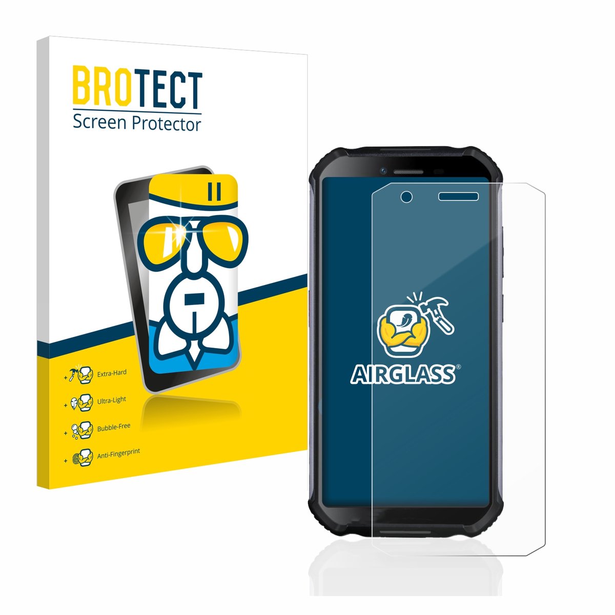 Screenprotector voor Doogee S41 Beschermglas transparant