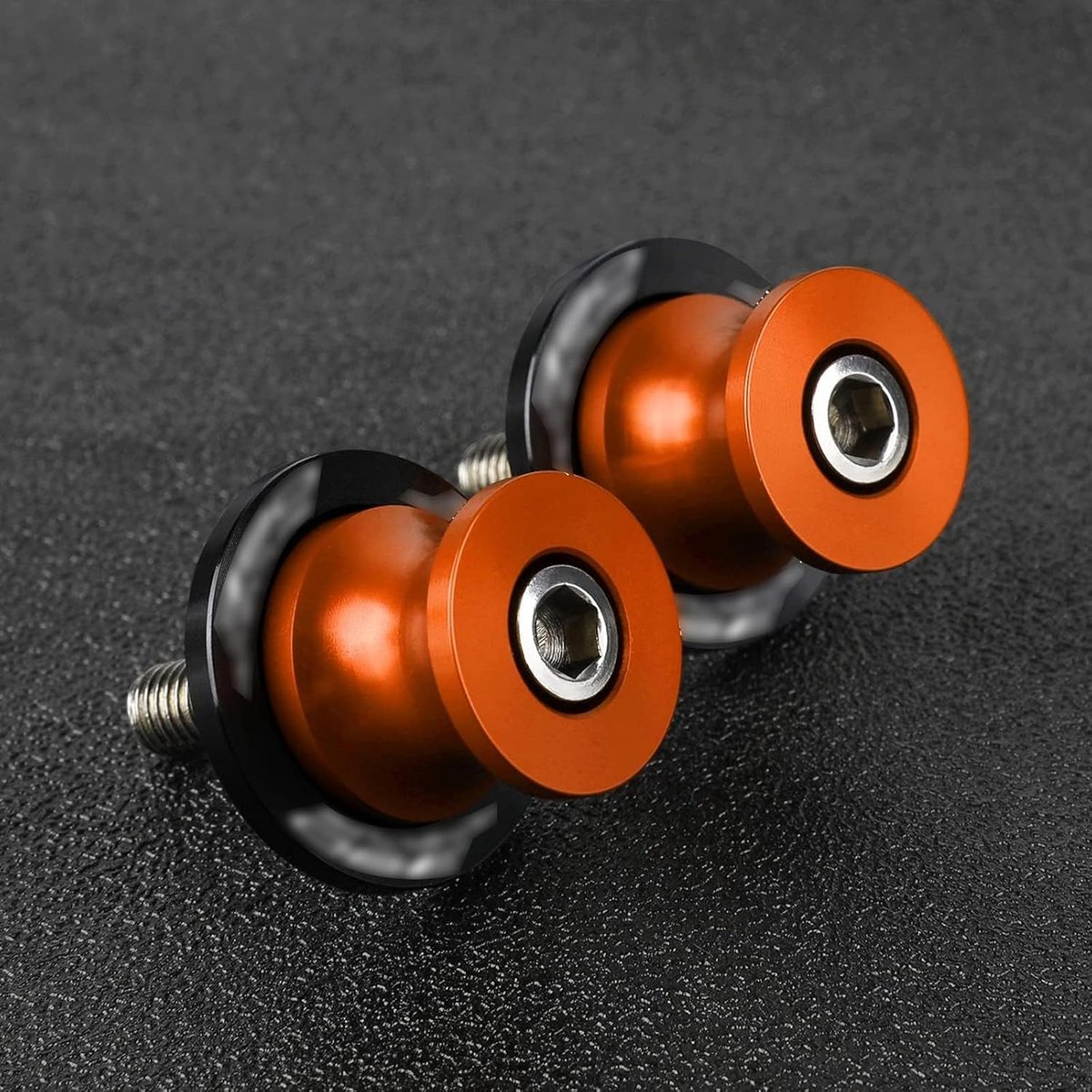Montagestandaard Bobbins Racingadapter M10 voor Adventure Motorfietsen Oranje