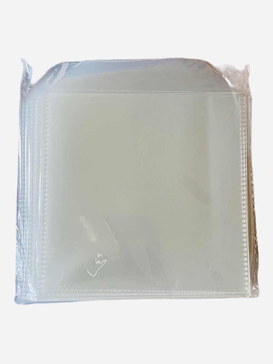 100x CD Hoezen met Klep - 100 Micron Dikke Beschermhoezen