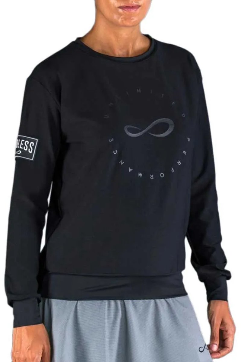 Endless Inner Tech Sweatshirt Zwart L Vrouw