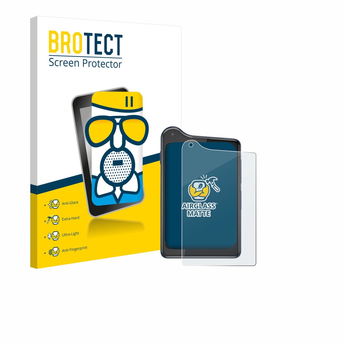 BROTECT - Screenprotector voor Xiaomi Qin K25 - Folie Beschermfolie Beschermglas matte