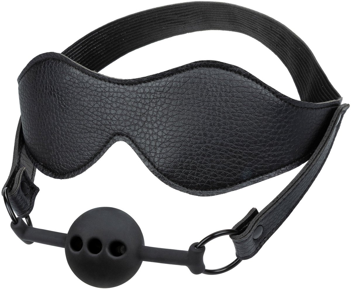 Eye Mask & Breathable Ball Gag