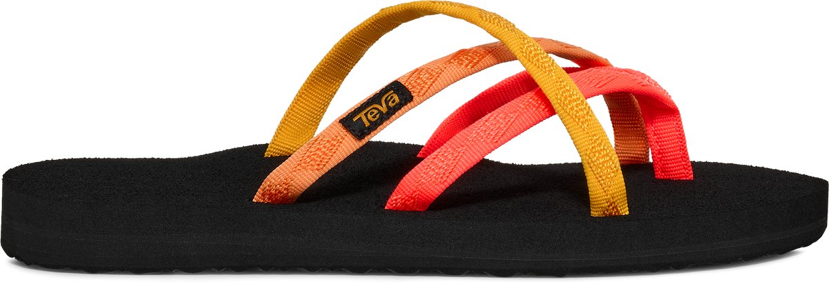 Teva W OLOWAHU Dames Slippers NEON MULTI Multicolor